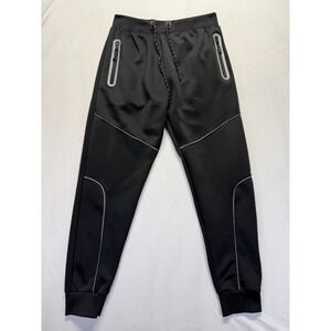 Fried Denim Jogger Pants Mens Medium Black Drawstring Tapered Leg‎ Athleisure